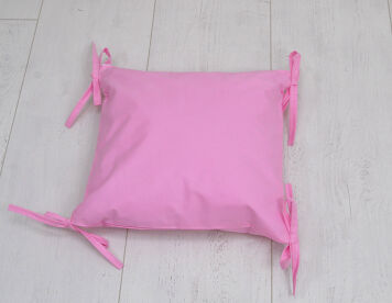 Poduszka bawełniana - Rożowa
