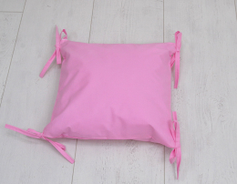 Poduszka bawełniana - Rożowa