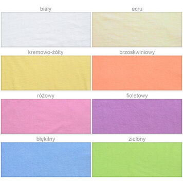 Prześcieradło FROTTE (140cm x 70cm)