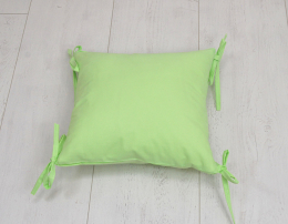 Poduszka bawełniana - Zielona