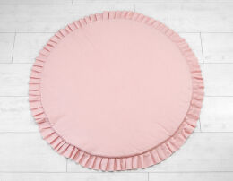 Dwustronna mata - Brudny róż