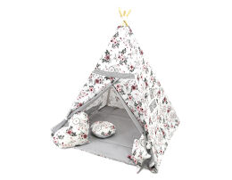 Namiot TIPI Duży + mata + 3 poduszki